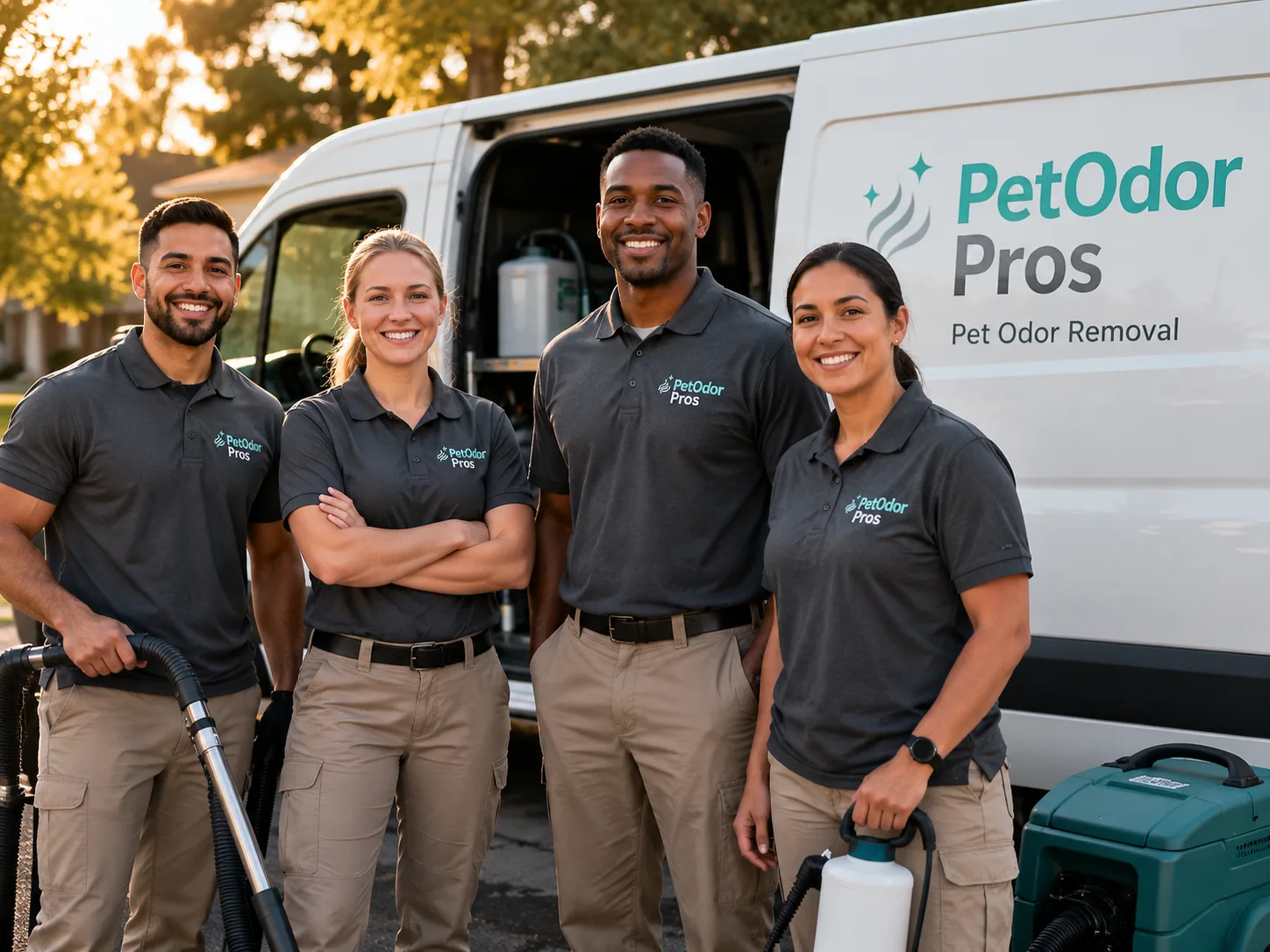 Pet Odor Removal team serving Garberville, CA